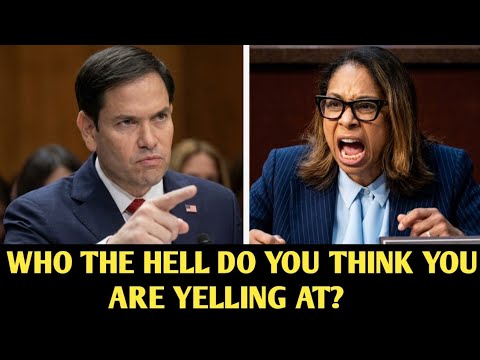 Marco Rubio SHUTS UP Cocky Dem Kamlager-Dove, Asks A Question That Makes Her Run For The Door