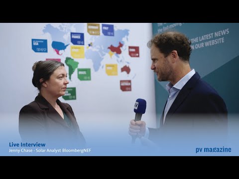 Intersolar2024 - Interview with Jenny Chase, Solar Analyst for BloombergNEF
