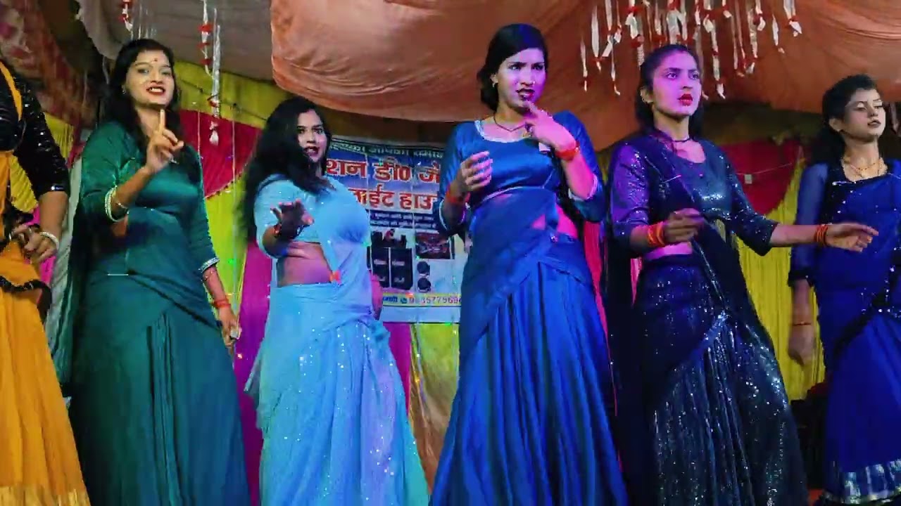 🔴गर्मी में बेनिया डोला होलिया मेले का डांस वीडियो आर्केस्ट्रा किंग 