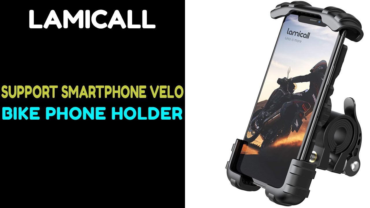 PhoneFix - support de téléphone portable pour vélo à fixer sur le guidon  VALKENTAL