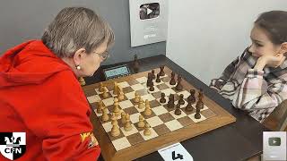 WFM V. Gansvind (2003) vs N. Voronchikhina (1527). Chess Fight Night. CFN. Rapid