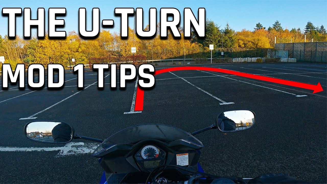 Motorcycle UTurn Made Easy Mod 1 Tips 2 YouTube