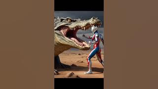 Ultraman ini akan di gigit buaya #ultraman #buaya #shortvideo #shortsviral