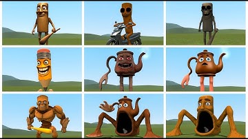 Evolution Of All Versions Of Tung Tung Tung Tung Sahur & Italian Ai Brainrot Memes In Garry