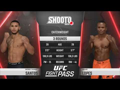 Shooto Brazil 127: Mateus Soares vs Wallace Lopes | December 13, 2024