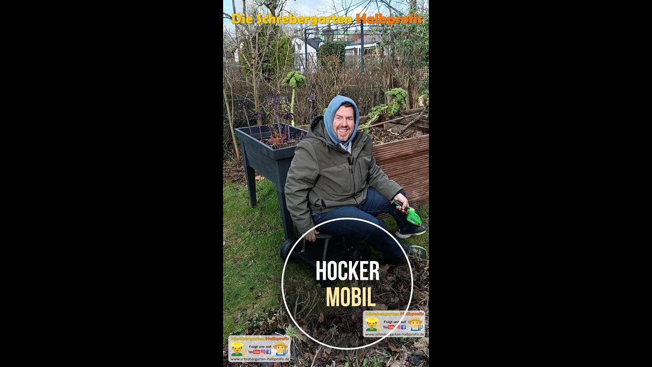 Produkttest Rollhocker für Beet Gartenarbeit