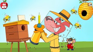 Honey Farm Disaster! : Dog vs Rats | Doggy Don | Rat A Tat | BEST CARTOON COLLECTION | Chotoonz TV