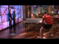 Seven Year old Chinese Table Tennis Prodigy Xin-Xue Feng  on Ellen (22-11-09)