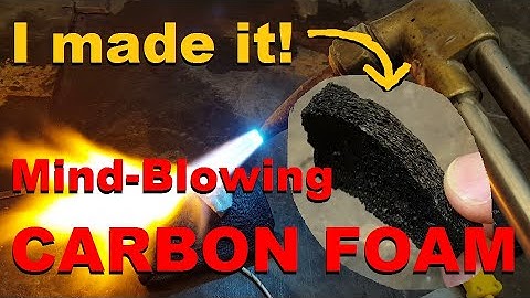 Carbon Foam: an incredible material made from everyday items.