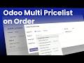 How to Apply Different Pricelists on Each Quotation Line in Odoo?