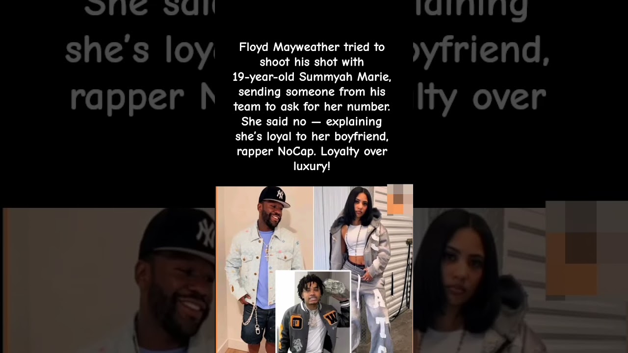 Mayweather Rejected by 19-Year-Old Influencer 