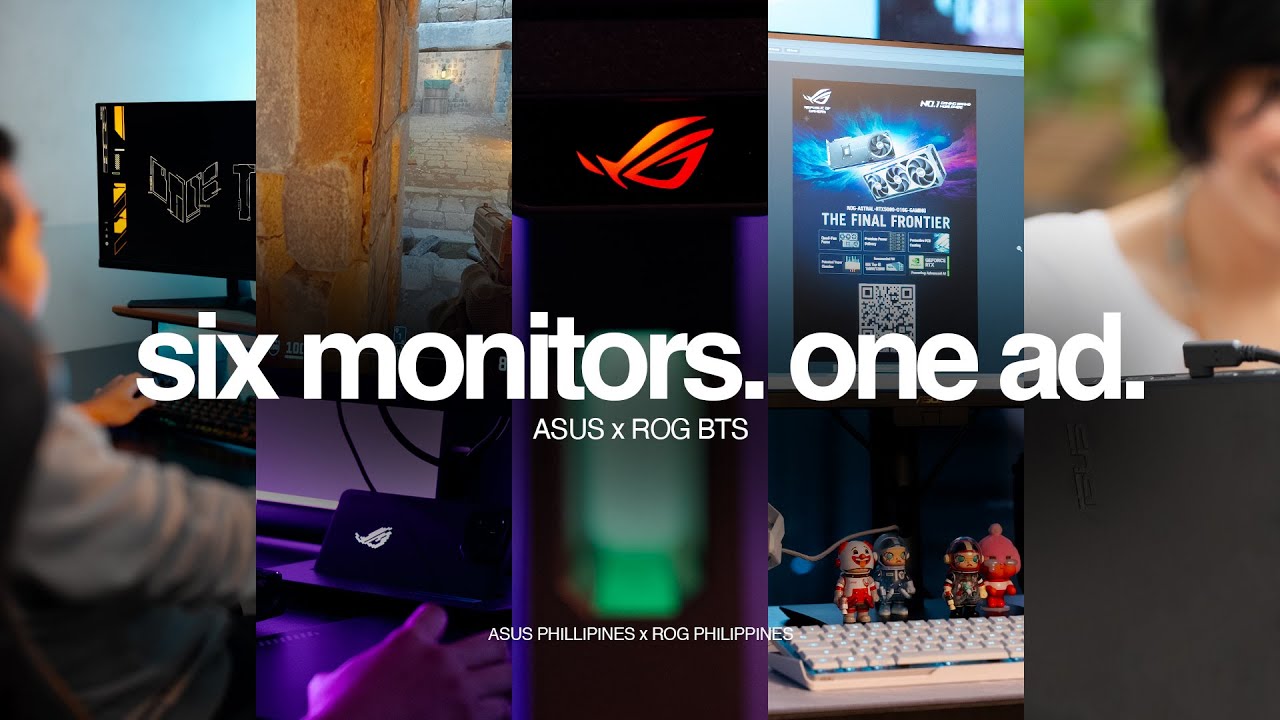 Behind the Scenes: Digital Ad Shoot for ASUS & ROG Philippines Monitors ...