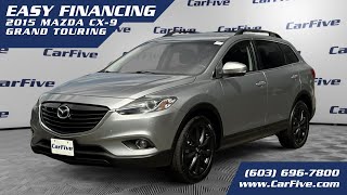Carfive - Spacious Luxury And All-Weather Performance 2015 Mazda Cx-9 Grand Touring Awd