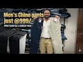 Men’s Chino pants 😱 just ₹999| Limited time offer grab the deal 🔥| Retail &amp; wholesale