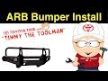 ARB Bull Bar Bumper Install on a Toyota 4Runner (ARB PN: 3423020)