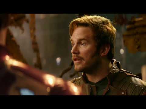 Star Lord and Iron Man plan discussion on Titan HD