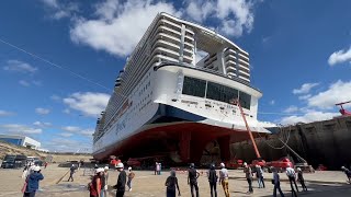 MSC World Europa - Visita en los astilleros de St Nazaire