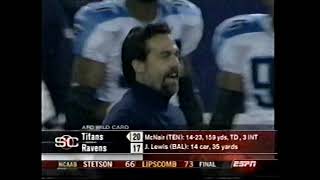 2003   Titans  at  Ravens   AFC Wild Card Playoff