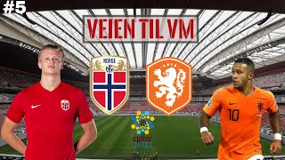 Norges vei til VM i Qatar | Norge - Nederland #5 | NY GJEST!??