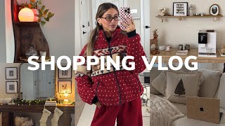 Vlog Early Christmas Shopping, More Decorating Unboxing