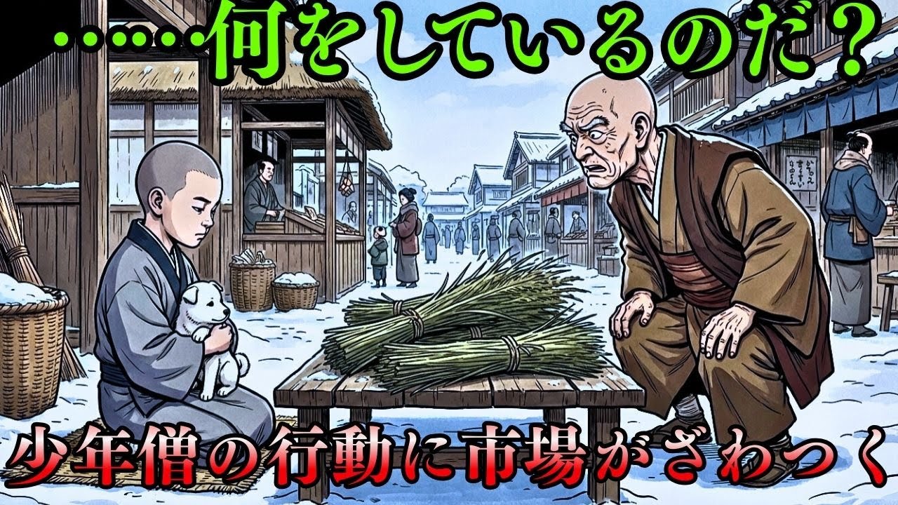 真冬の村の市で、六歳の小僧が雑草を売っていた。彼は“闇の不動産開発者”の正体を暴いた。廃れた寺には邪悪な勢力が潜んでいた！ | 戦国時代 | 江戸以前 | 民話