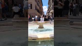 Piazza di Spagna #romeandyou #bellaroma #shortsvideo