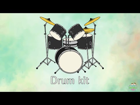 The Sound of the Instruments for kids with its English name