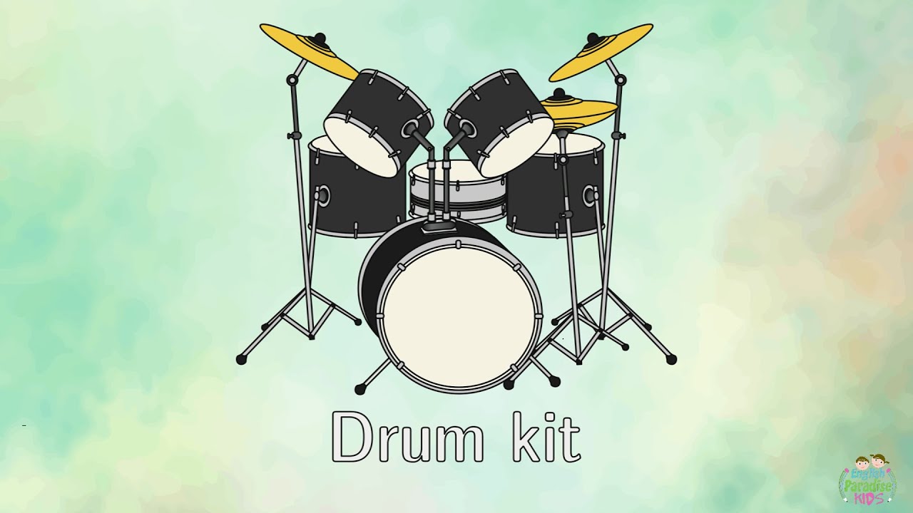 Звук инструментов для детей с его английское название