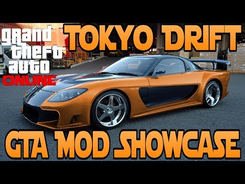 Gta5 驚くほど車が滑るようになる Tokyo Drift Mod ゲームプレイ動画 オンライン グランド セフト オート5写真大好きブログ Gta5攻略情報ほか