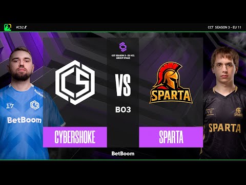 CCT Season 3 - EU #11 | Cybershoke vs Sparta | Fase de grupos | CS2