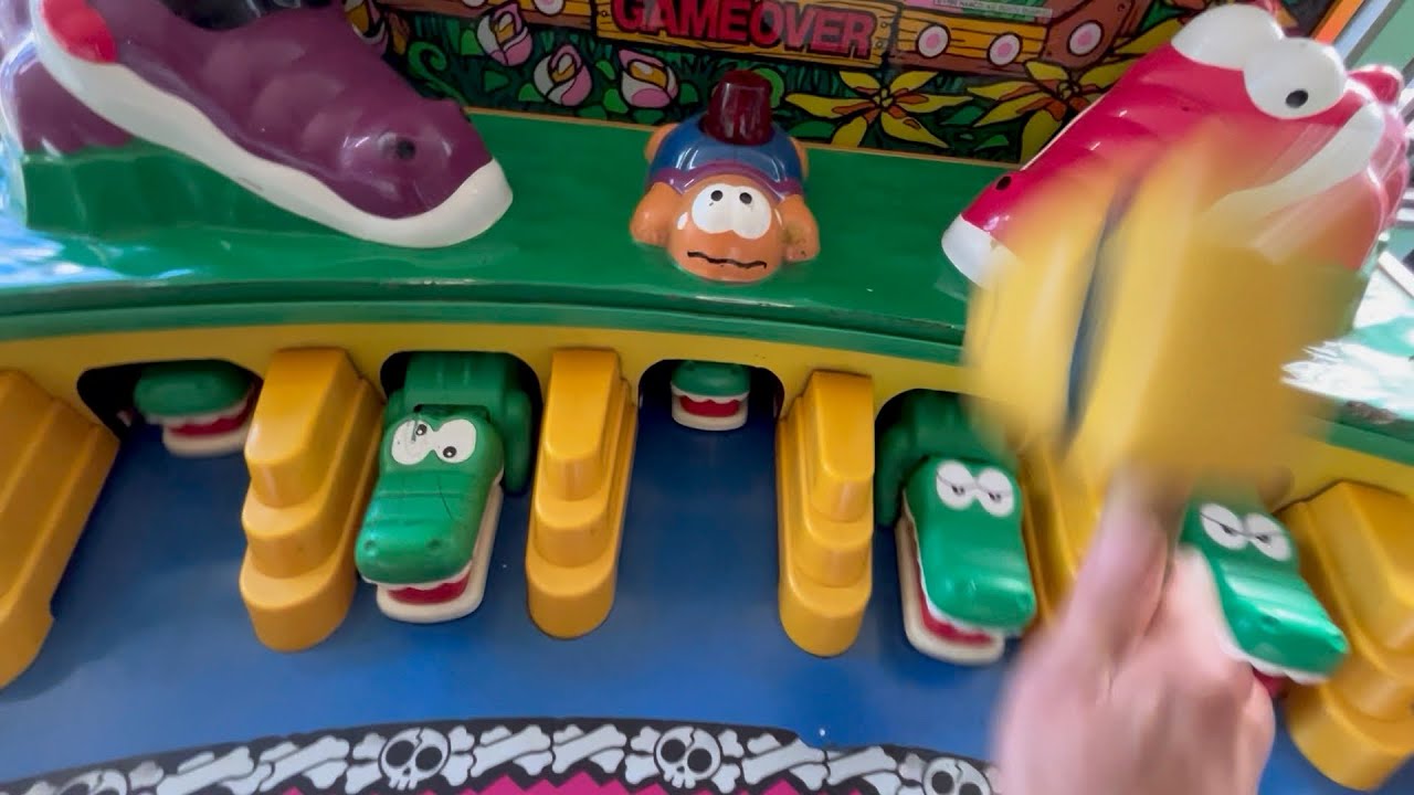 ドライブインでワニワニパニックやってみた