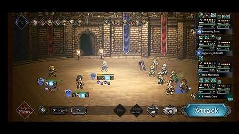 Octopath Traveler - CotC : Tikilen Finals 4 - Tikilen Clear