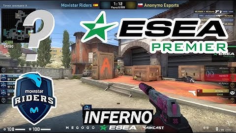 Anonymo vs Movistar Riders | Map 1 Inferno | Highlights | ESEA Season 37