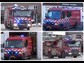 Kazernealarm} Brandweer Amsterdam Kazerne Nico 3X WON 3X ASN 2X ALN met Spoed in Amsterdam