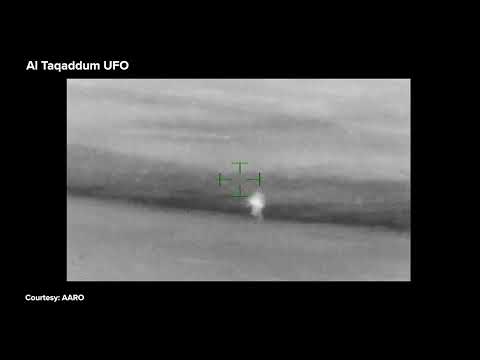 AARO / DoD UAP Footage – Al Taqaddum UFO