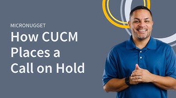 How CUCM Places a Call on Hold