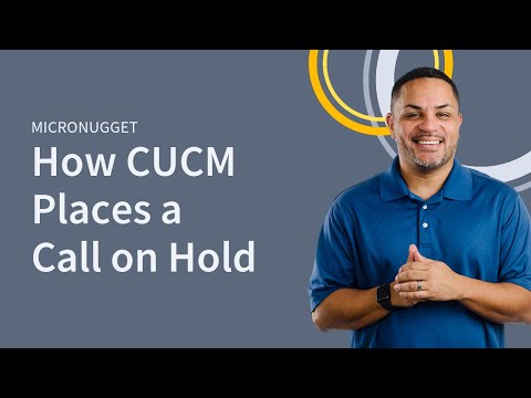 How CUCM Places a Call on Hold