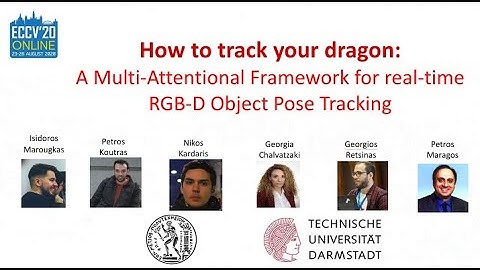 How to track your dragon: A Multi-Attentional Framework for real-time RGB-D 6D Object Pose Tracking