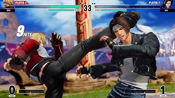 KOF XV ROCK vs KYO:The King of Fighters XV kof15 SNK fighting game NEOGEO fatl fury garou