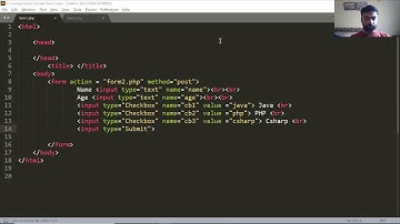 1 5 Checkboxes in HTML and PHP