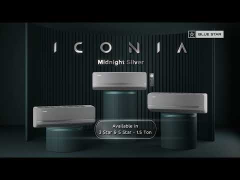 Blue Star Iconia Series - Midnight Silver | The New Benchmark in Cooling Elegance