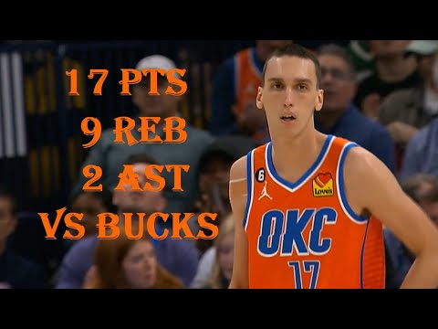 Aleksej Pokusevski 17 Pts 9 Reb 2 Ast Milwaukee Bucks vs Oklahoma City Thunder 2OT HIGHLIGHTS