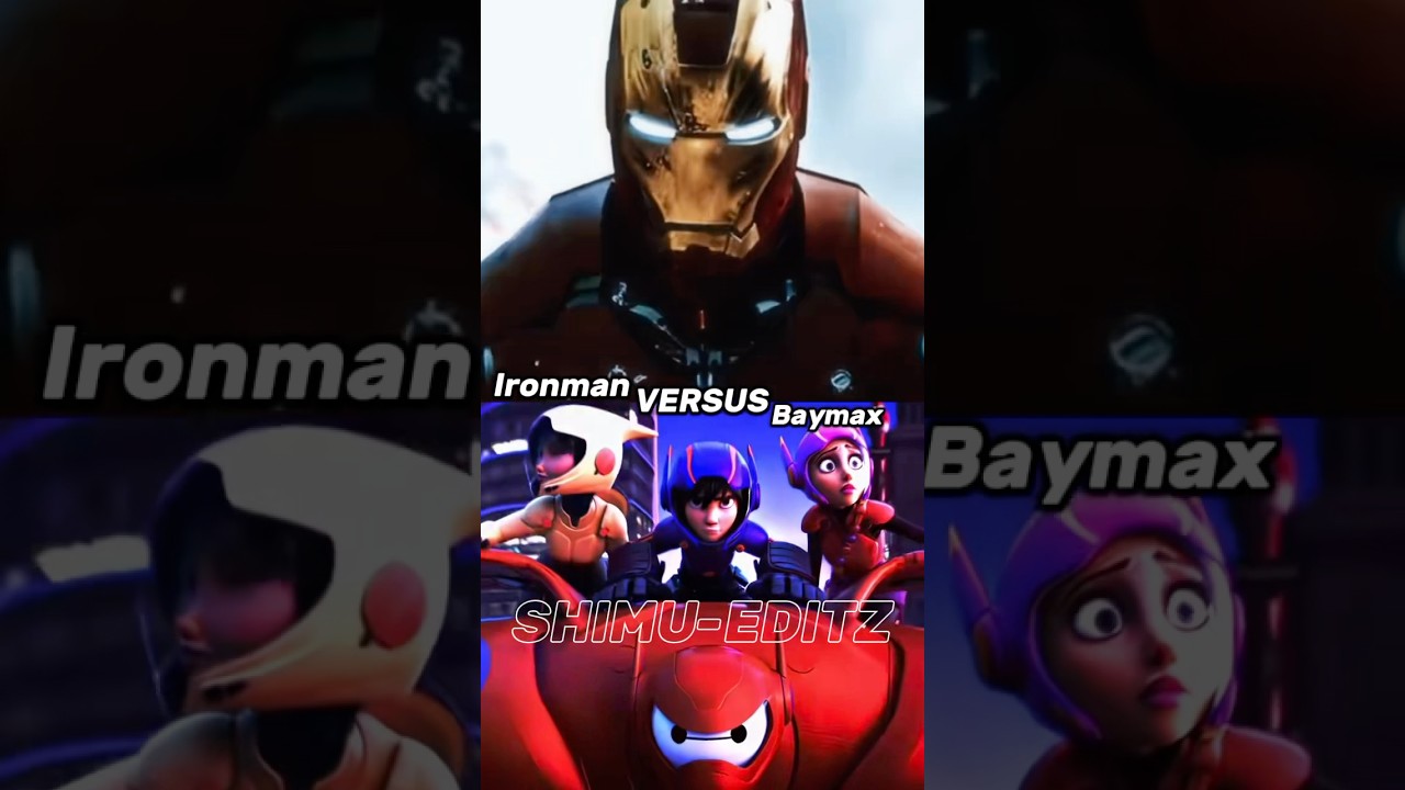 Ironman vs Baymax 