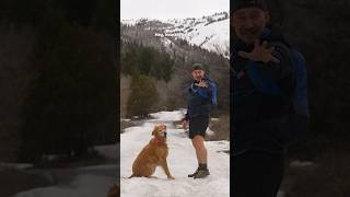 Mic’d up on a hike with my dog