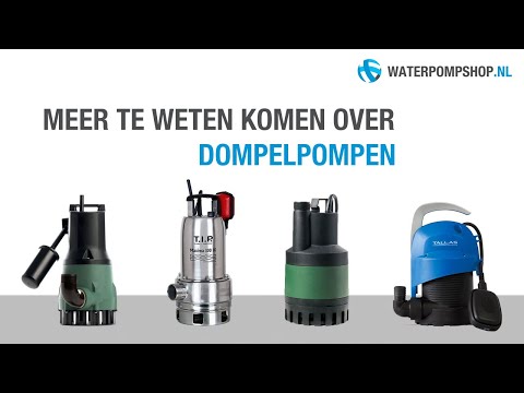 Video: Hoe Installeer Ik Een Dompelpomp?