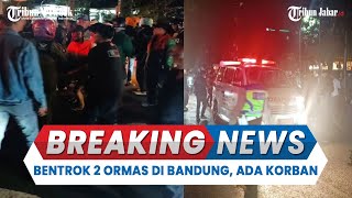 BENTROK ORMAS DI BANDUNG, Anggota Ormas Tertabrak Motor Ormas Lain, Kapolrestabes: Sudah Berdamai