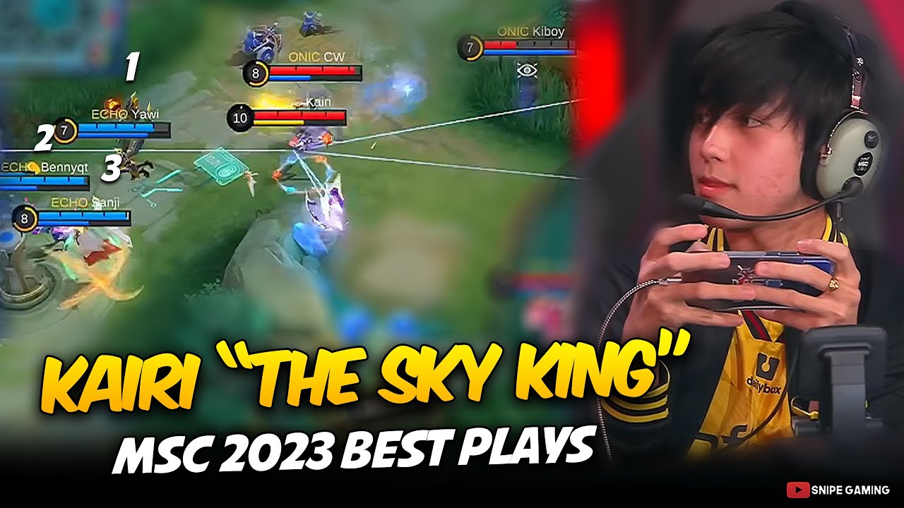 KAIRI "THE SKY KING" MSC 2023 BEST AMAZING PLAYS . . .🤯