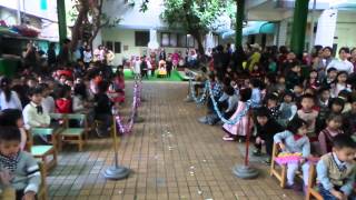 1040129貞德幼兒園結婚典禮活動 2各班新人進場