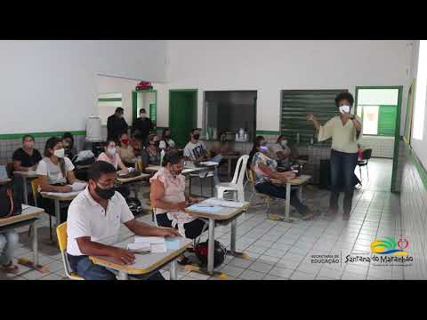 A Secretaria Municipal de Educação de Santana do Maranhão realizou capacitação de gestores e professores da rede municipal.  