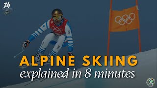 Alpine Skiing Explained in 8 Minutes Milano Cortina 2026 Winter Olympics